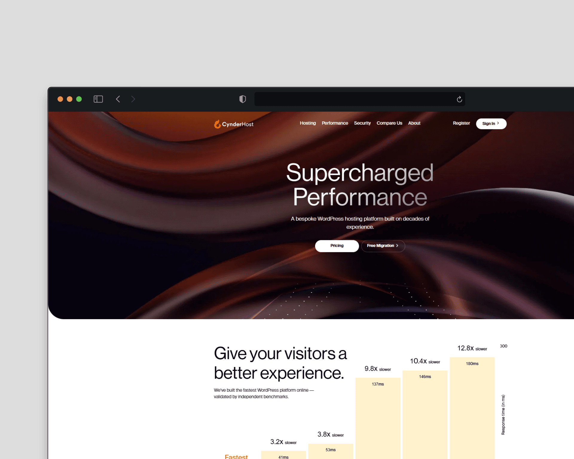 CynderHost project preview